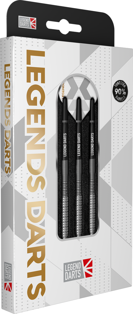 【4BA】LEGENDS DARTS 23g ダーツセット LEGEND DARTS Steel Tip - 90% Tungsten - Pro Series - V24 - Micro