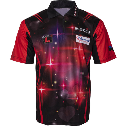 Lisa Ashton 'The Lancashire Rose' Rose Red Official Playing Shirt — additional view