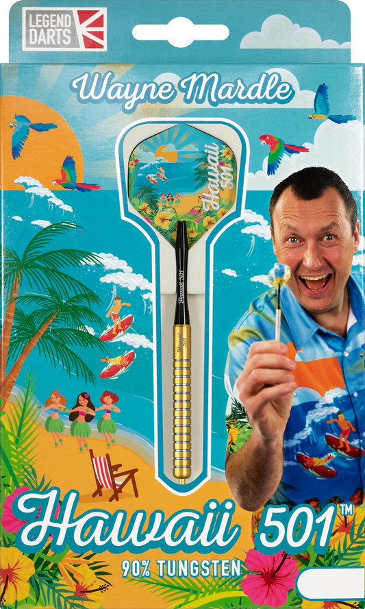 Wayne Mardle steel tip darts, 90% tungsten — point detail (2)
