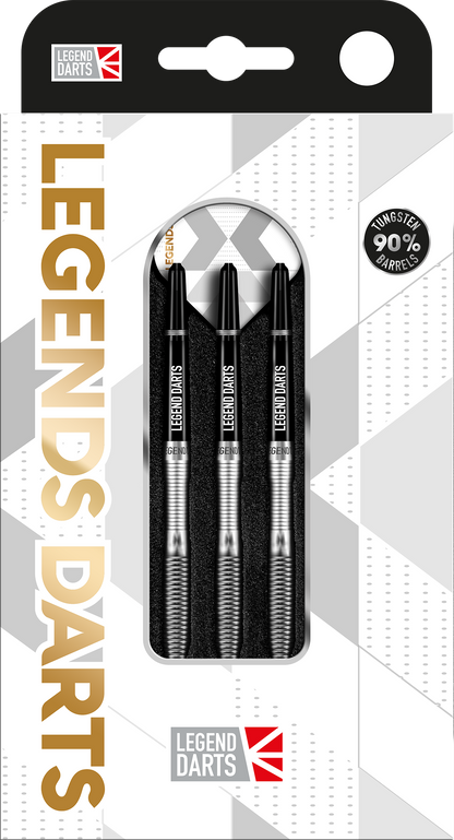 Pro Series V10 Rear Shark steel tip darts, 90% tungsten, additional view