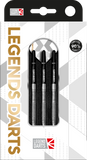 LEGEND DARTS Steel Tip - 90% Tungsten - Pro Series - V27 - Torpedo Centre Knurl