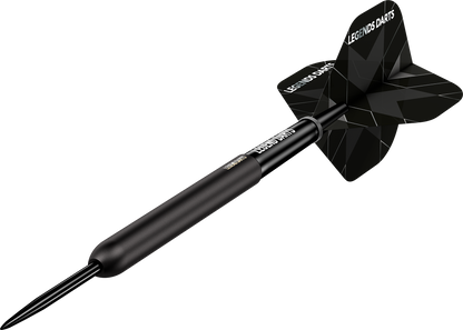 Evolution B06 Smooth steel tip darts, 90% tungsten, barrel at an angle
