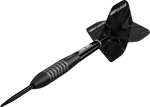 LEGEND DARTS - Steel Tip - Evolution Series - B09 - Black - Knurled Bomb