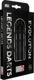 LEGEND DARTS - Steel Tip - Evolution Series - B12 - Black - Torpedo Mix