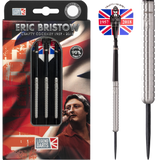 Eric Bristow Ringed Silver dart barrel cutout