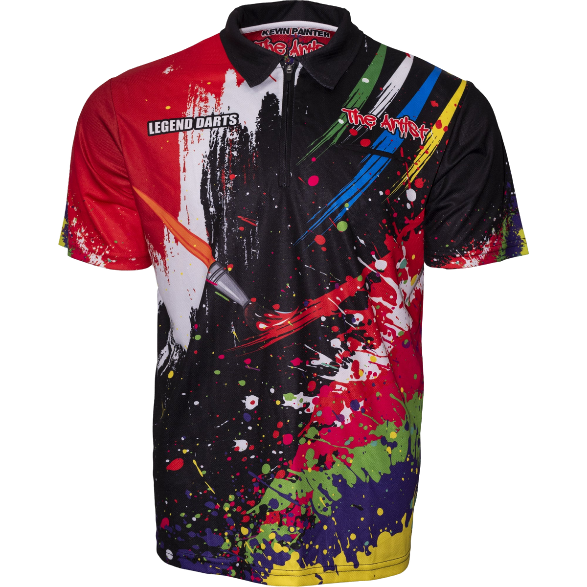 Kevin 'The Artist' Painter Official Playing Shirt, shown on a plain background