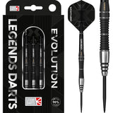 Evolution B17 Scallop steel tip darts, 90% tungsten — retail pack