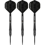 Revolution B19 Ring Milled Cut steel tip darts, 90% tungsten — flight detail