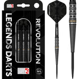 Revolution B20 Tapered Ring Cut steel tip darts, 90% tungsten — retail pack