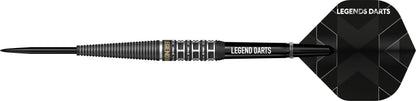 Revolution B20 Tapered Ring Cut steel tip darts, 90% tungsten, barrel detail