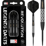 Revolution B21 Torpedo Ring Cut steel tip darts, 90% tungsten — retail pack