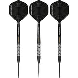 Revolution B21 Torpedo Ring Cut steel tip darts, 90% tungsten — flight detail