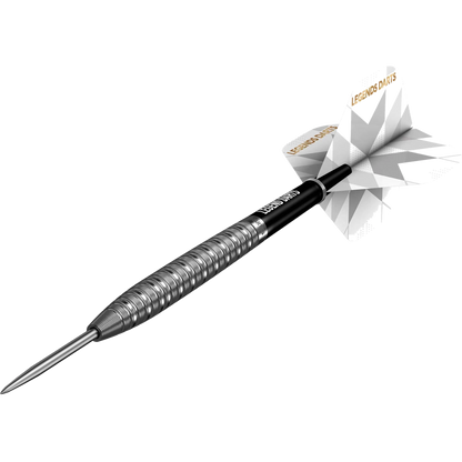 Pro Series V37 micro grip torpedo dart on transparent background