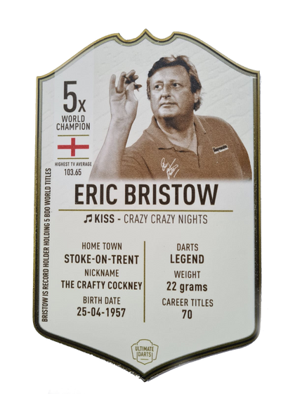 Eric Bristow Ultimate Darts Card — product photo