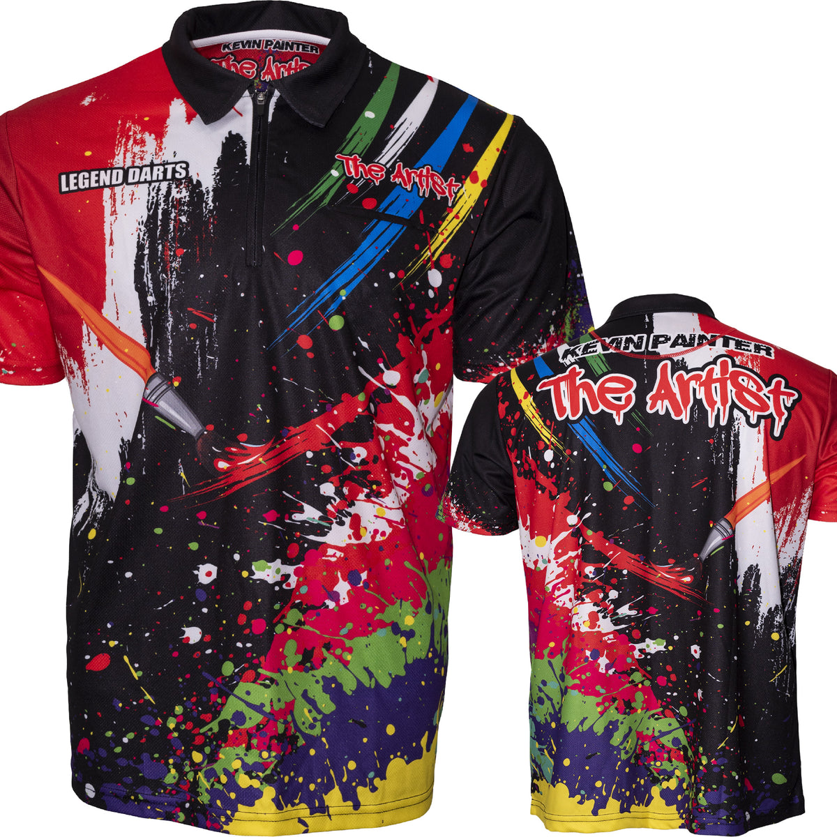 Kevin 'The Artist' Painter Official Playing Shirt, additional view (2)