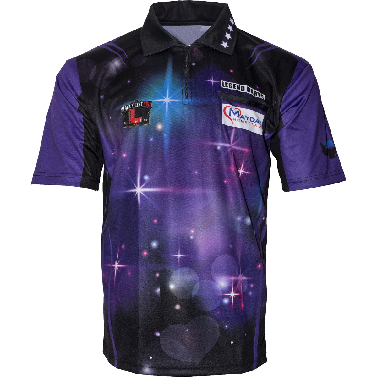 Lisa Ashton 'The Lancashire Rose' Purple Official Playing Shirt, product photo
