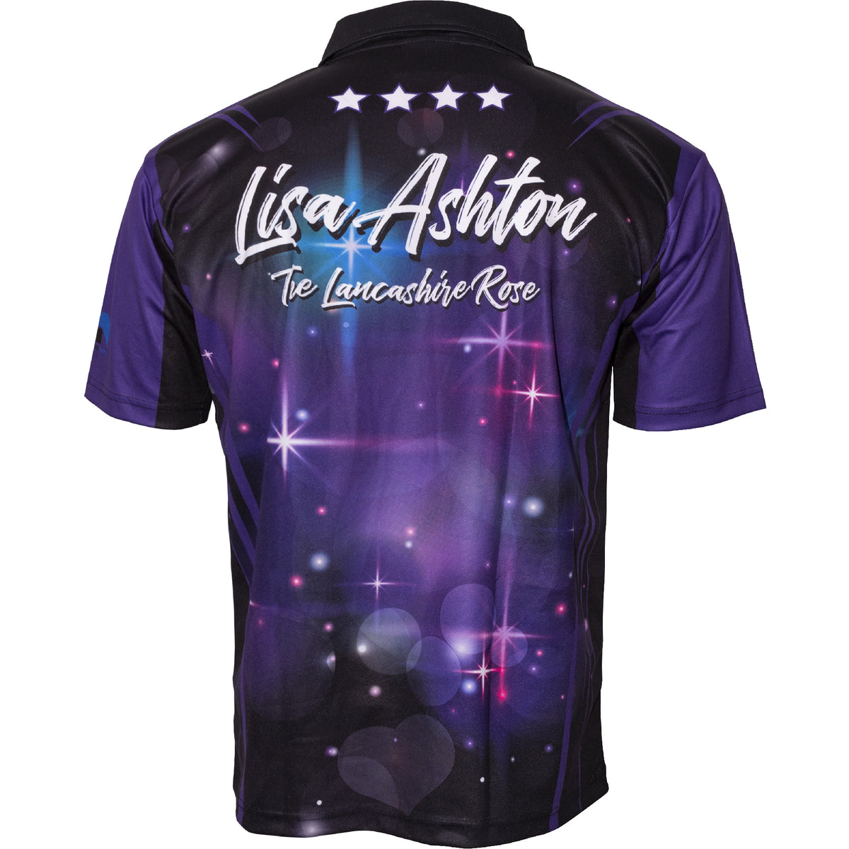 Lisa Ashton 'The Lancashire Rose' Purple Official Playing Shirt, additional view