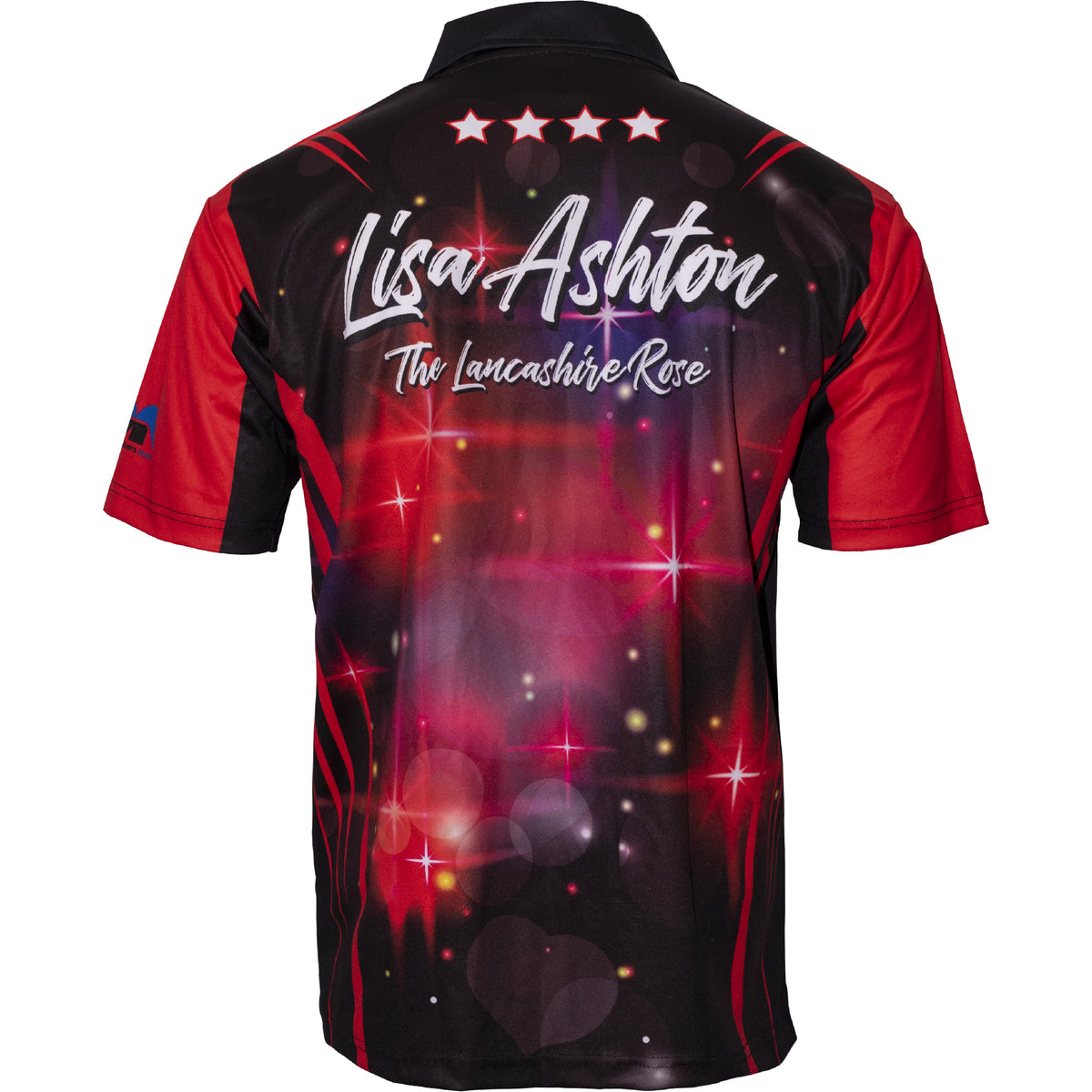 Lisa Ashton 'The Lancashire Rose' Rose Red Official Playing Shirt, additional view (2)
