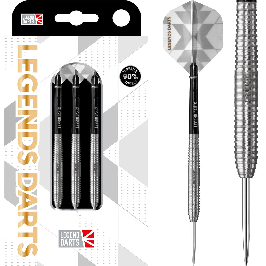 LEGEND DARTS Steel Tip 90% Tungsten Pro Series - V1 Ringed Micro Cut –  Legend Darts
