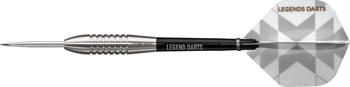 Pro Series V4 Ringed steel tip darts, 90% tungsten, complete dart with shaft and flight