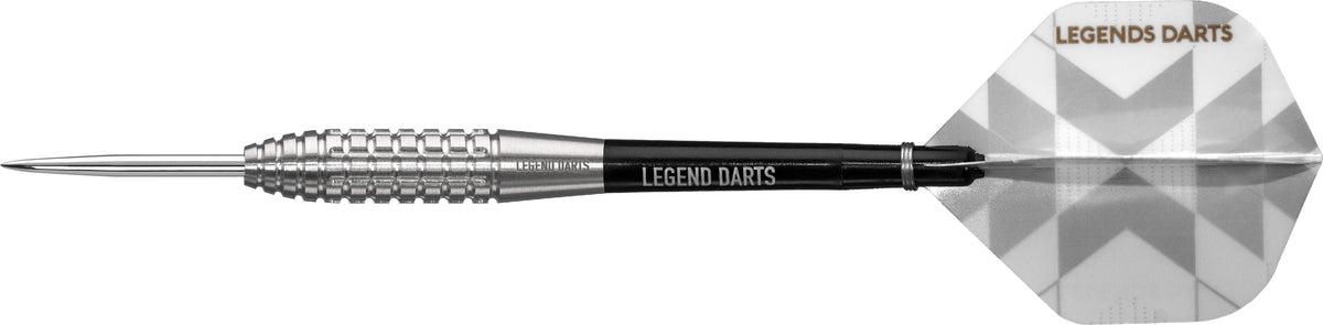 Pro Series V9 Bullet steel tip darts, 90% tungsten, complete dart with shaft and flight