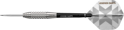 Pro Series V9 Bullet steel tip darts, 90% tungsten, complete dart with shaft and flight