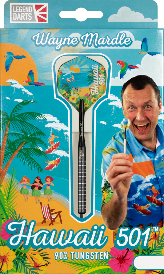 Wayne Mardle steel tip darts, 90% tungsten — point detail
