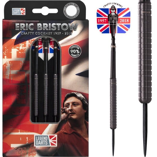 Eric Bristow Ringed Black dart barrel